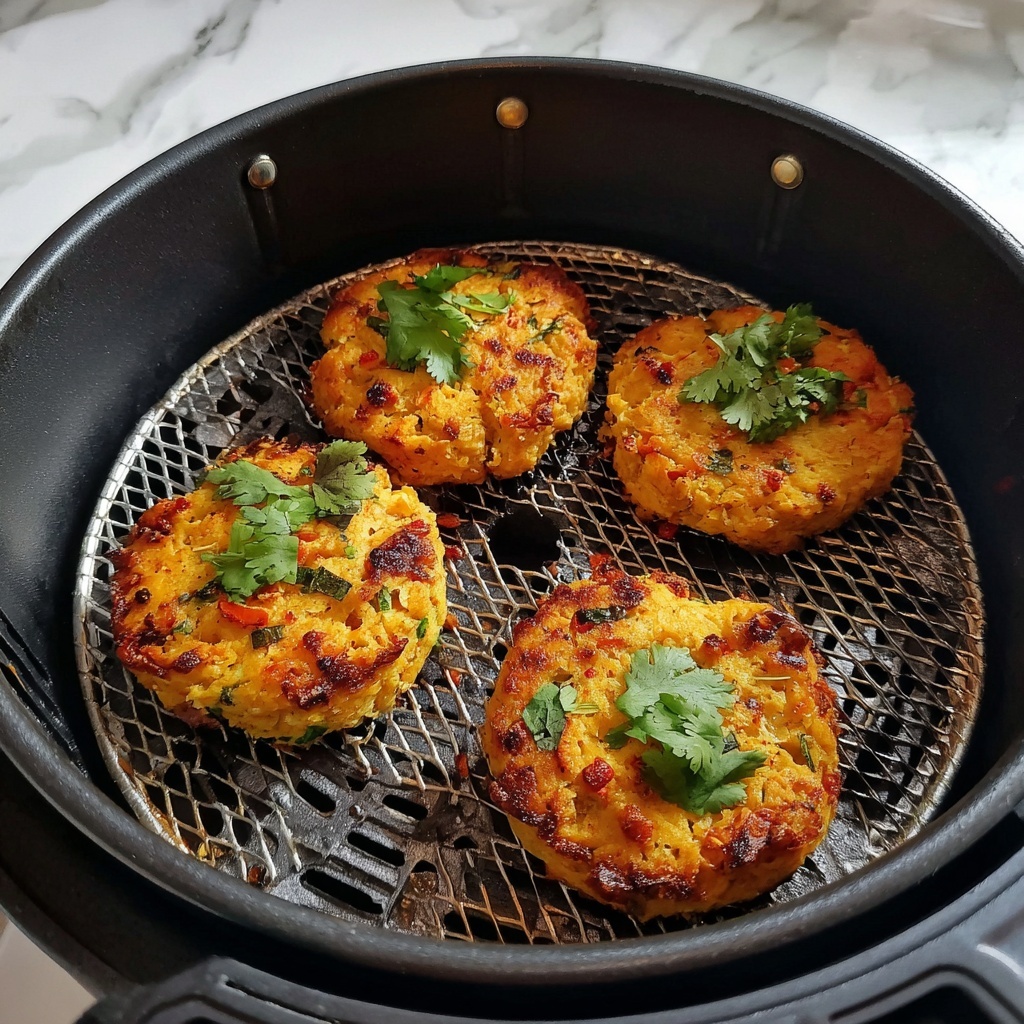 Air Fryer Burgers Recipe - Recipe Image