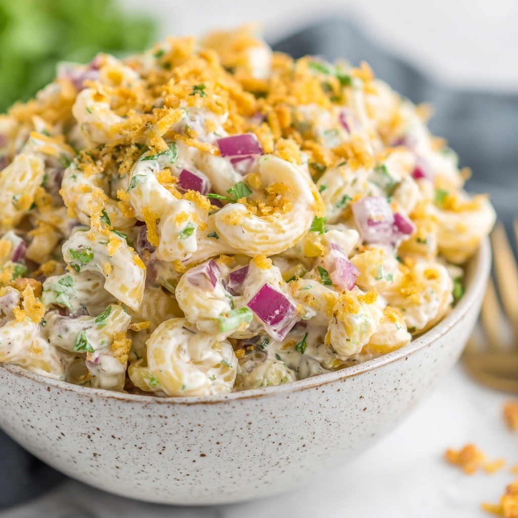 Guy Fieri Macaroni Salad: Zesty Twist for Your BBQ Bliss Recipe - Recipe Image