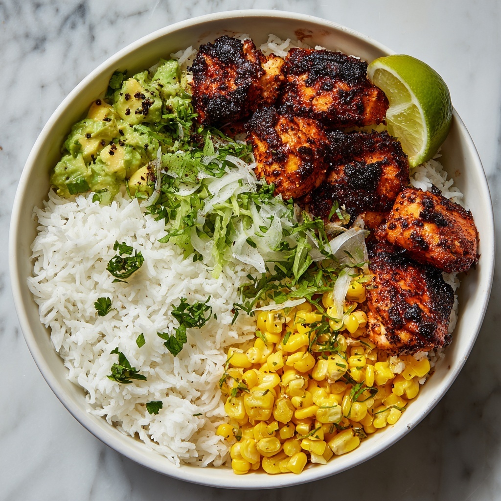Honey Chipotle Chicken Rice Bowls Recipe - Recipe Image