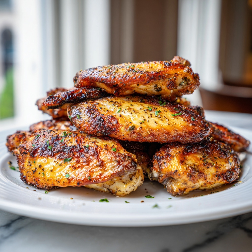 Air Fryer Salt and Pepper Wings: 5 Secrets to Crispy Bliss Recipe - Recipe Image