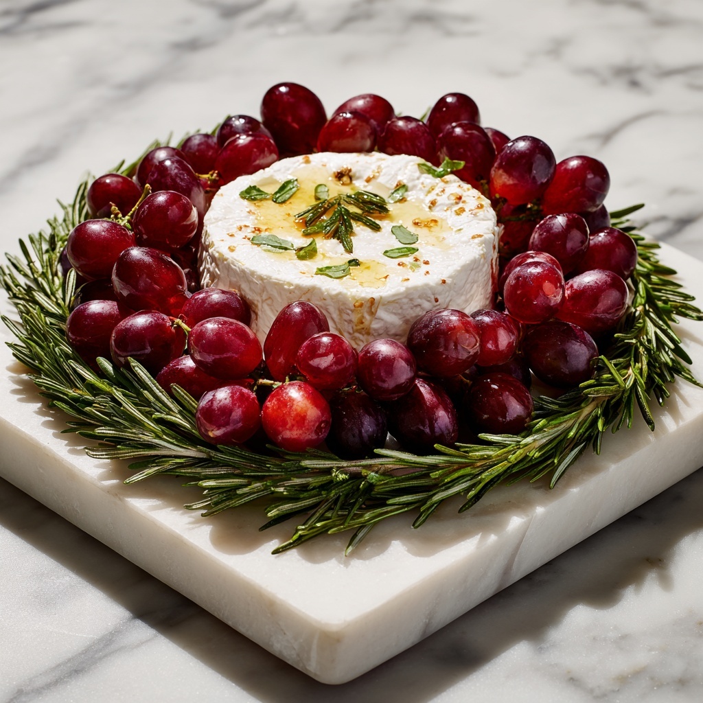 Roasted Grape & Rosemary Feta Garland Recipe - Recipe Image
