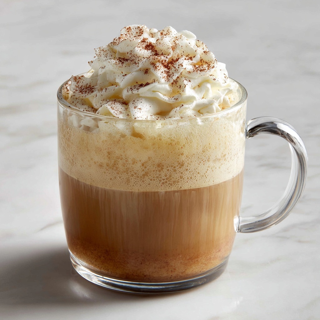 Christmas Eggnog Latte: 5 Steps to Festive Bliss Recipe - Recipe Image
