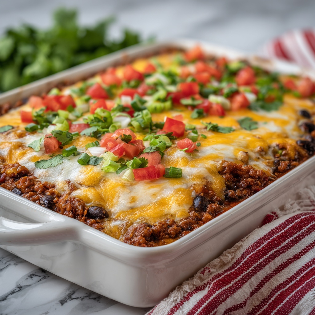 Mouthwatering Mexican Lasagna Recipe - Recipe Image
