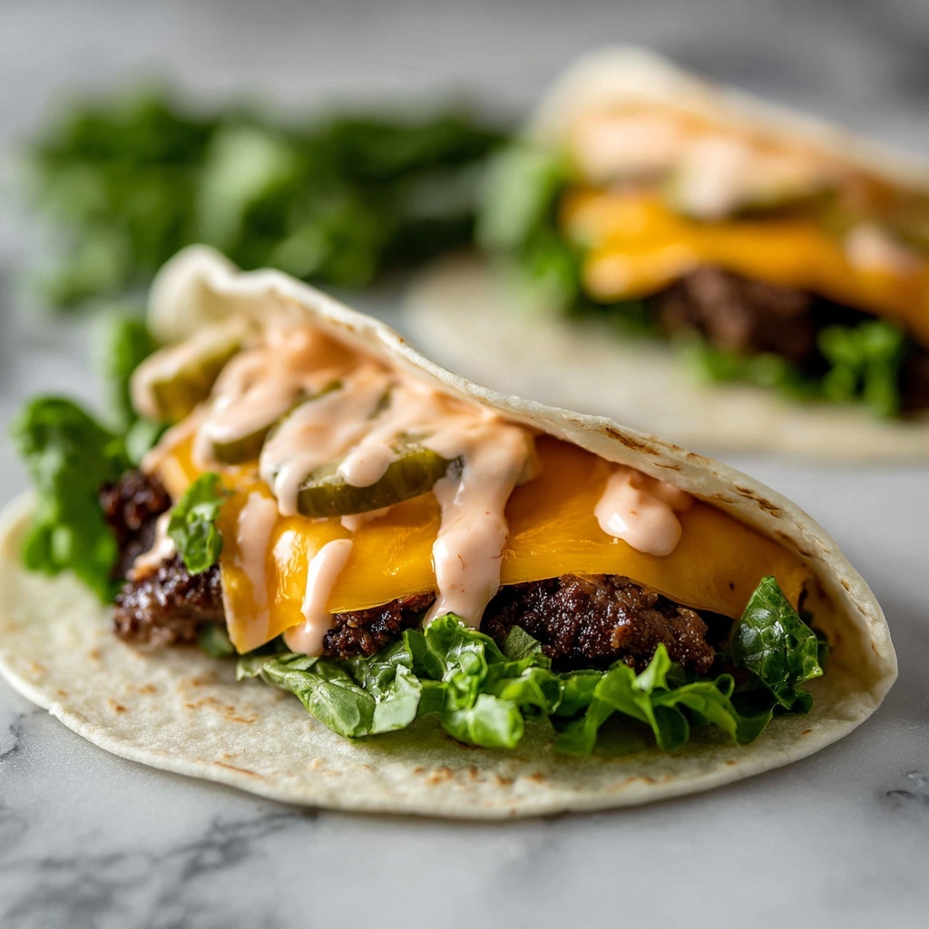 Big Mac Tacos Recipe - Recipe Image