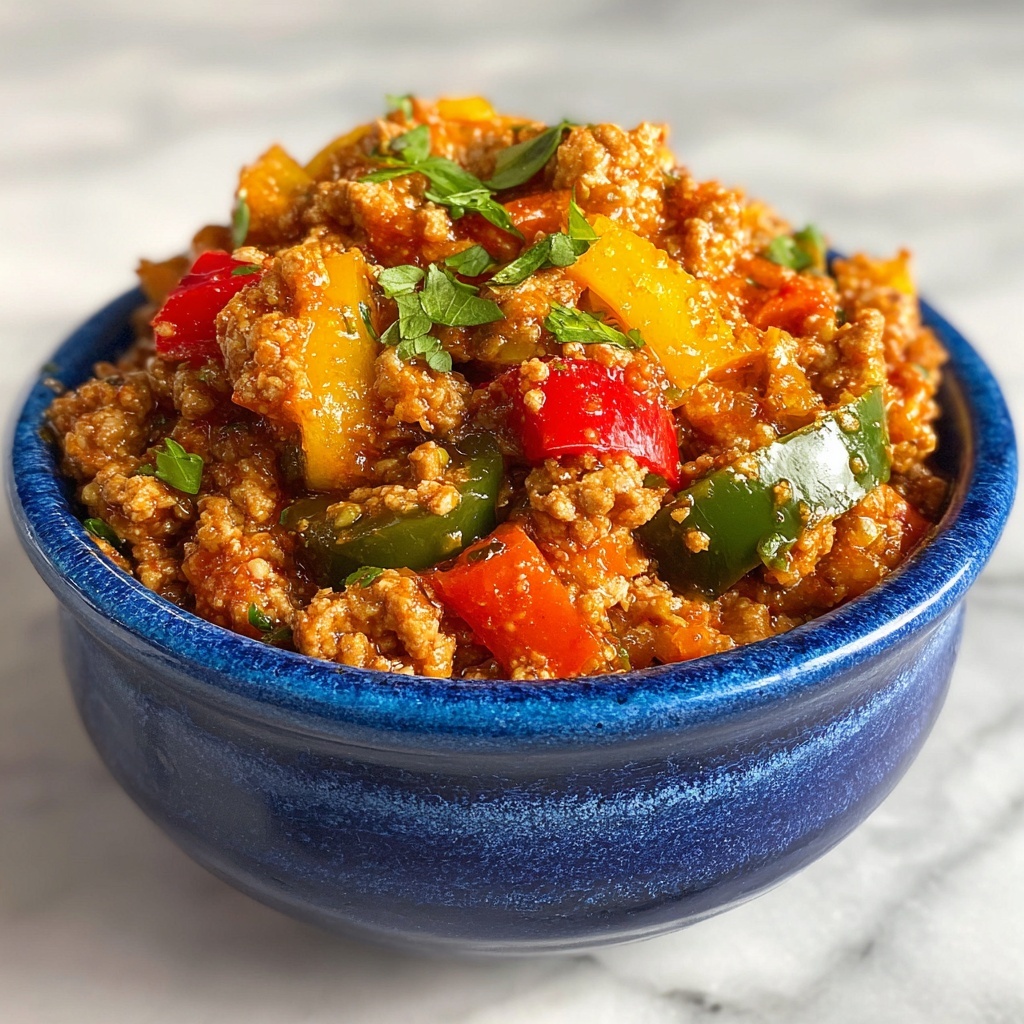 Ground Beef and Peppers Skillet: 7 Steps to Pure Comfort Recipe - Recipe Image