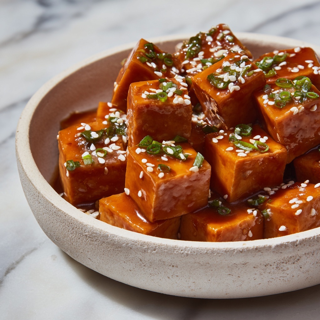 Crispy Honey Garlic Tofu Recipe You’ll Love Instantly Recipe - Recipe Image