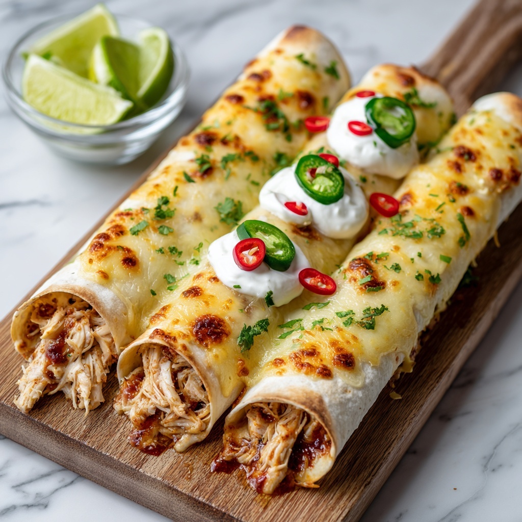 Jalapeno Popper Chicken Taquitos: A Delicious & Easy Recipe - Recipe Image