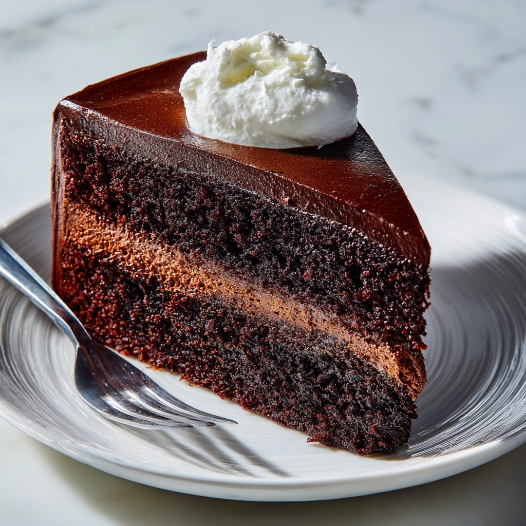 Christmas Chocolate Espresso Cake Recipe - Recipe Image