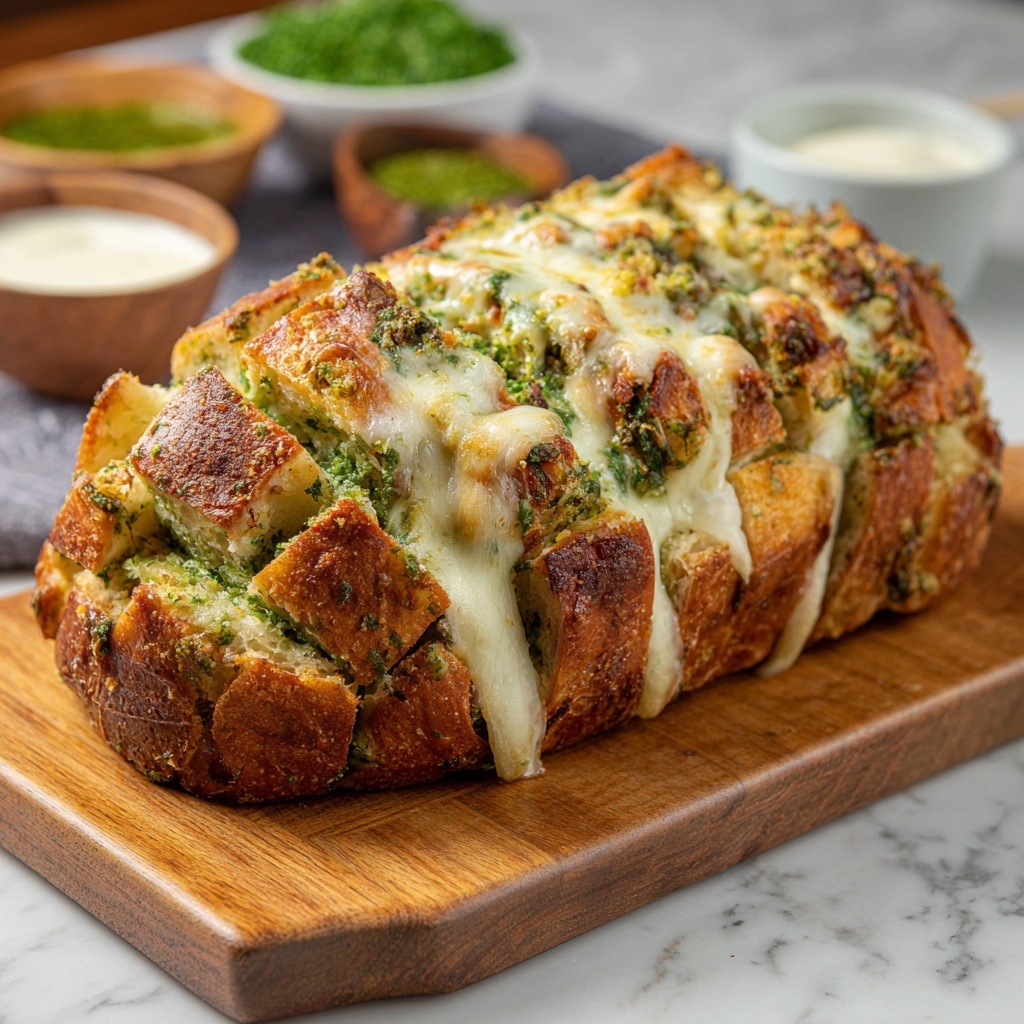 Italian Herbs and Cheese Bread Recipe - Recipe Image