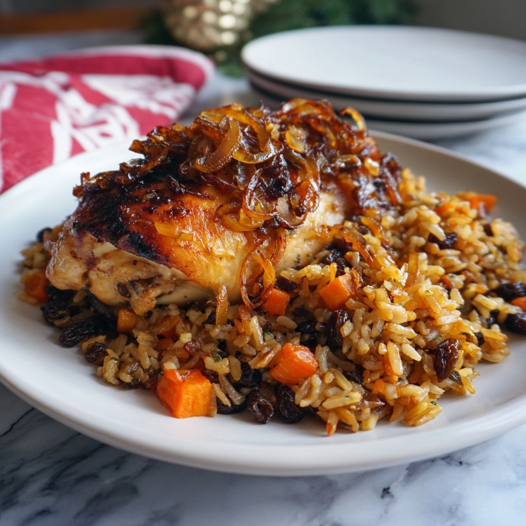 Chicken Kabsa (Arabian Chicken and Rice) Recipe - Recipe Image