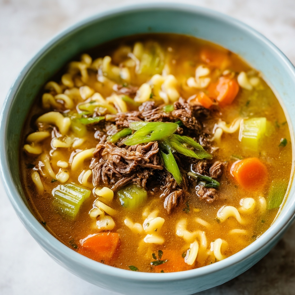 Crockpot Beef and Noodles Recipe: 7 Steps to Comforting Bliss Recipe - Recipe Image