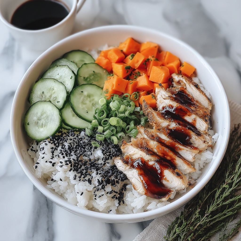 Hot Honey Chicken Bowls Recipe - Recipe Image