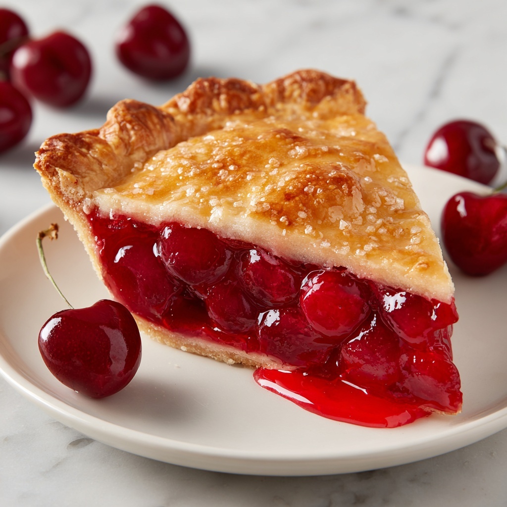Cherry Pie with Canned Cherries Recipe - Recipe Image