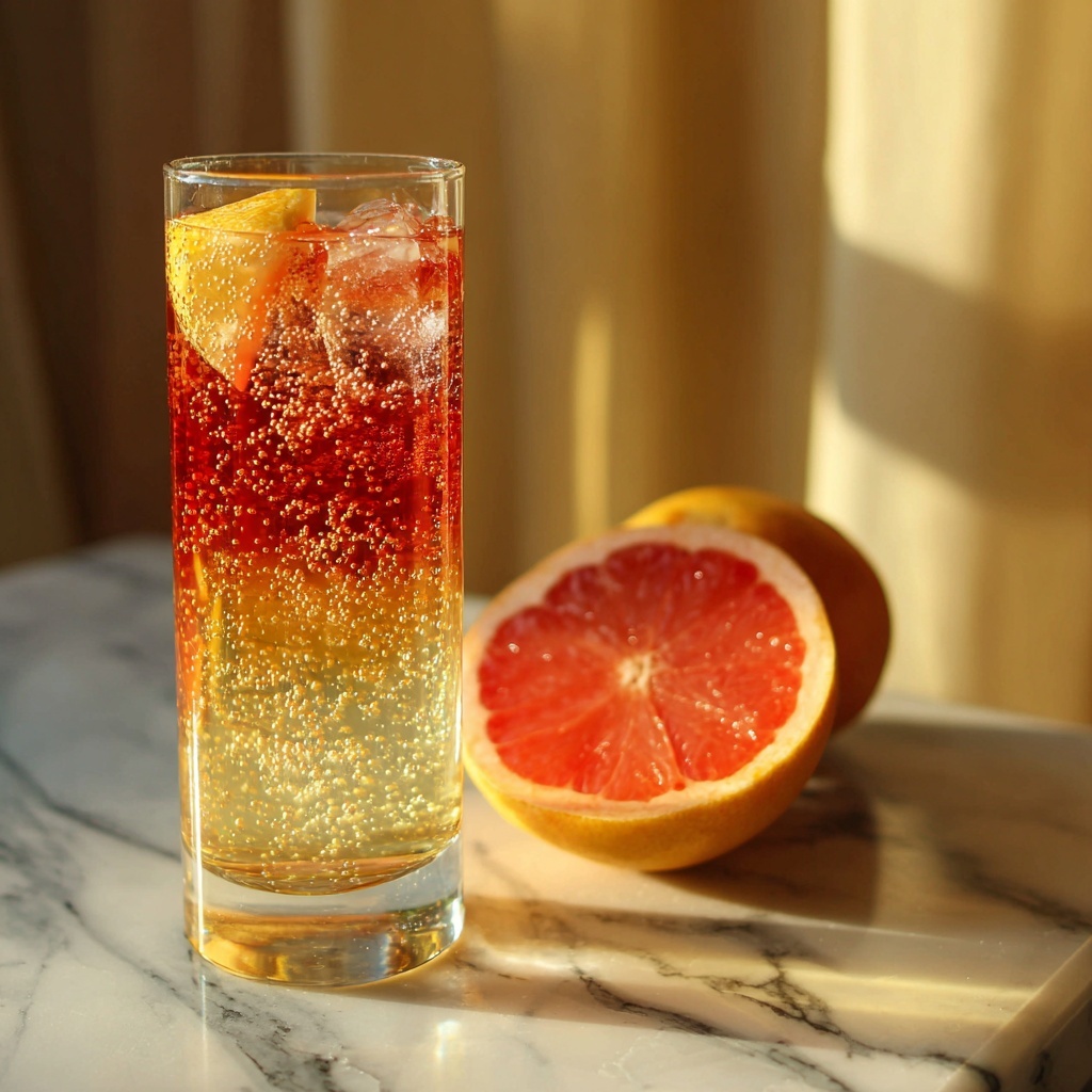 Malibu Sunset Cocktail Recipe - Recipe Image