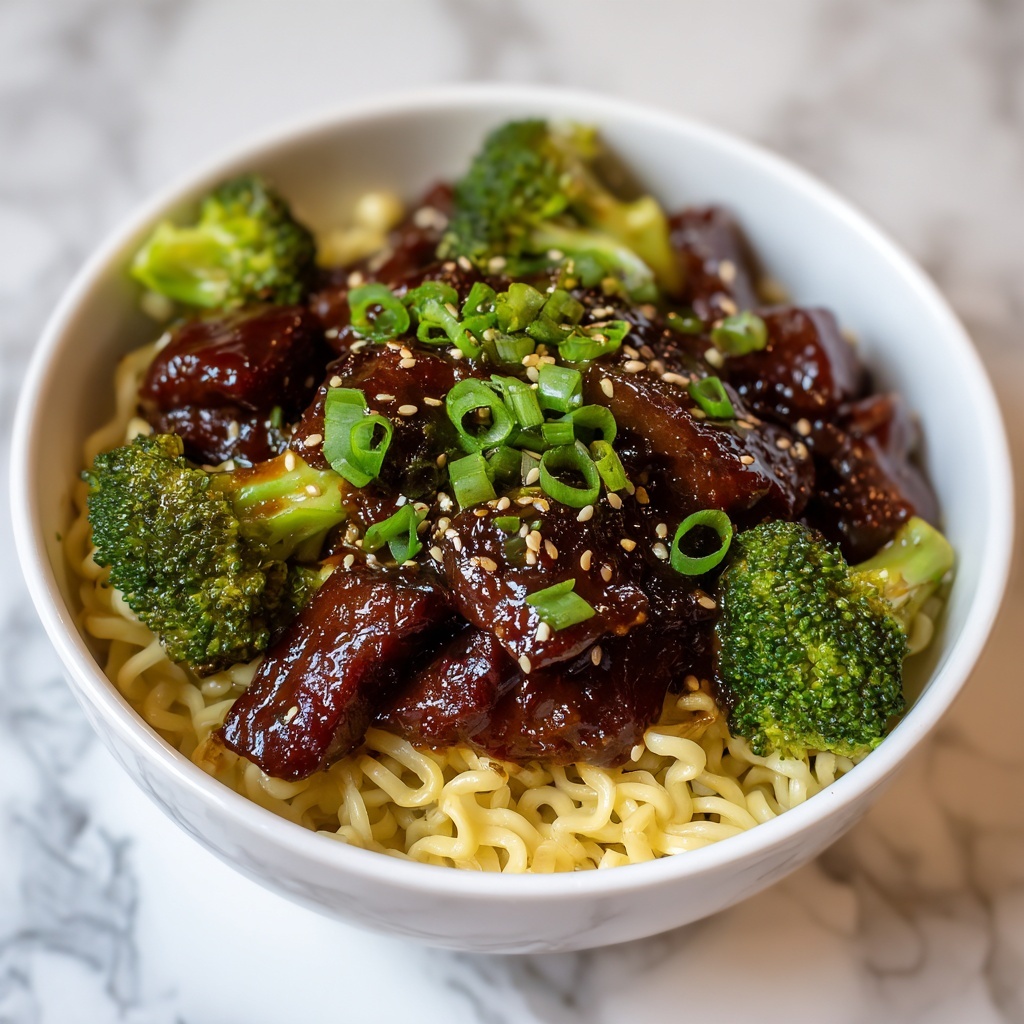 Sticky Beef Noodles Recipe - Recipe Image