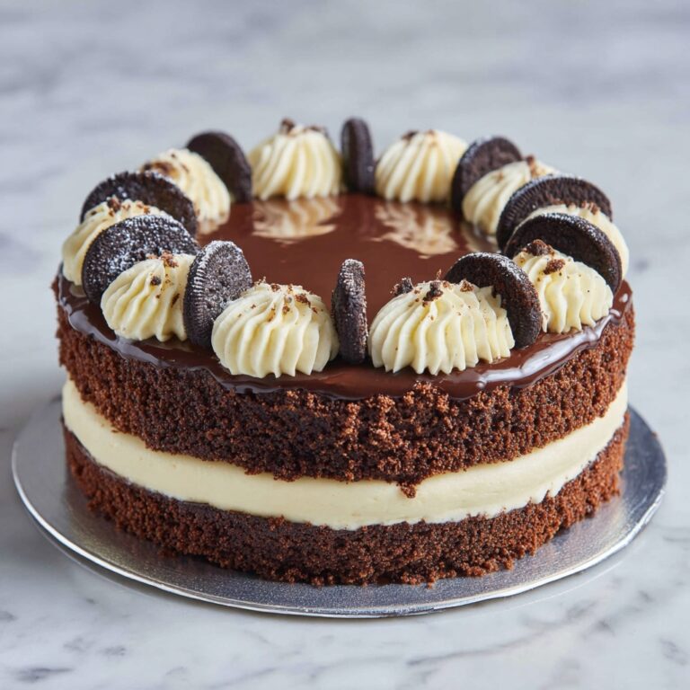 Oreo Ice Cream Sandwich Cake Recipe