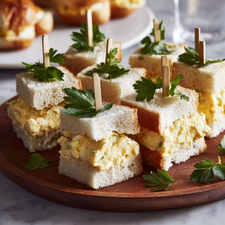 Egg Salad Finger Sandwiches Recipe