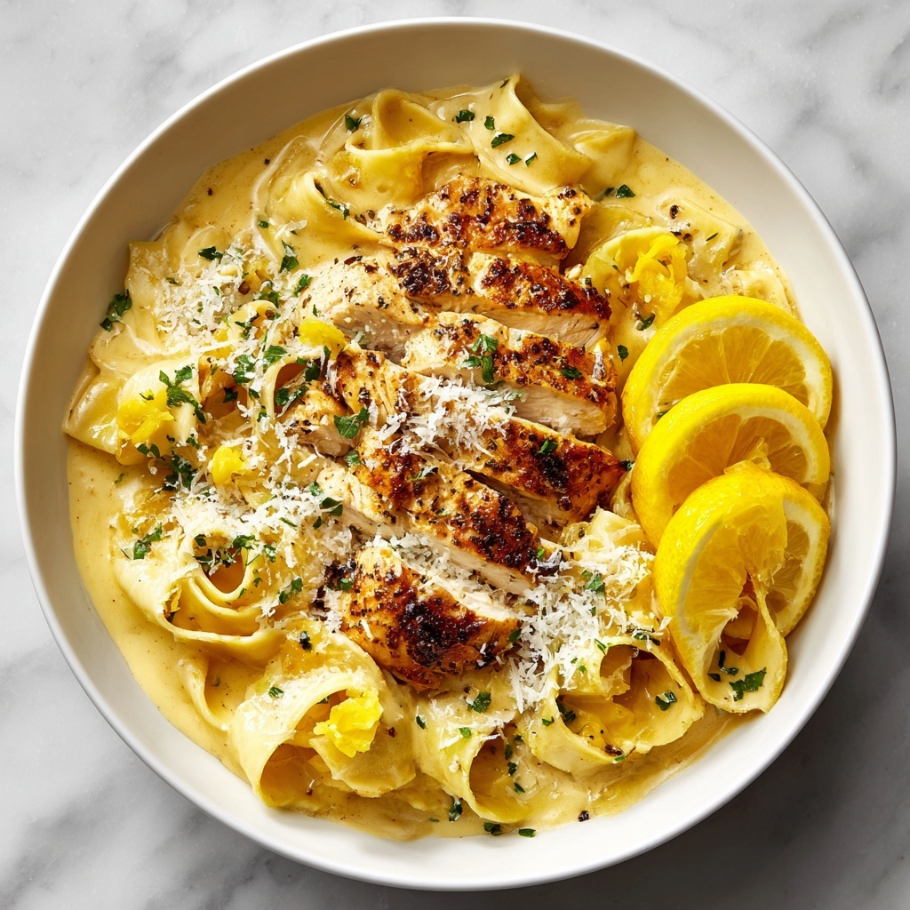 Lemon Chicken Pasta Recipe - Recipe Image