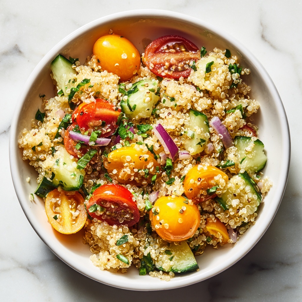 Delicious Quinoa Salad Recipe - Recipe Image