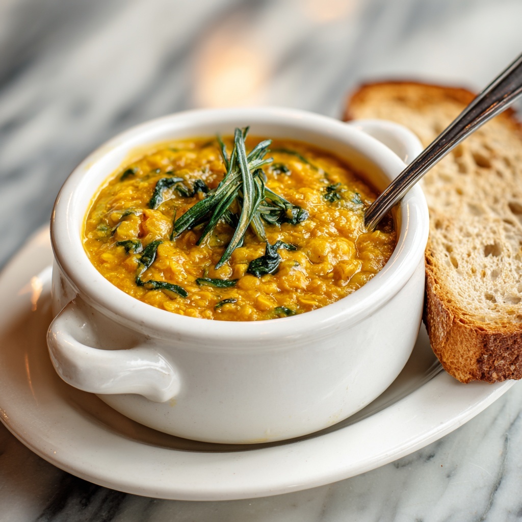 Hearty Golden French Lentil Stew Recipe - Recipe Image