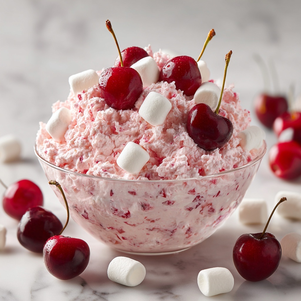 Cherry Fluff Recipe - Recipe Image