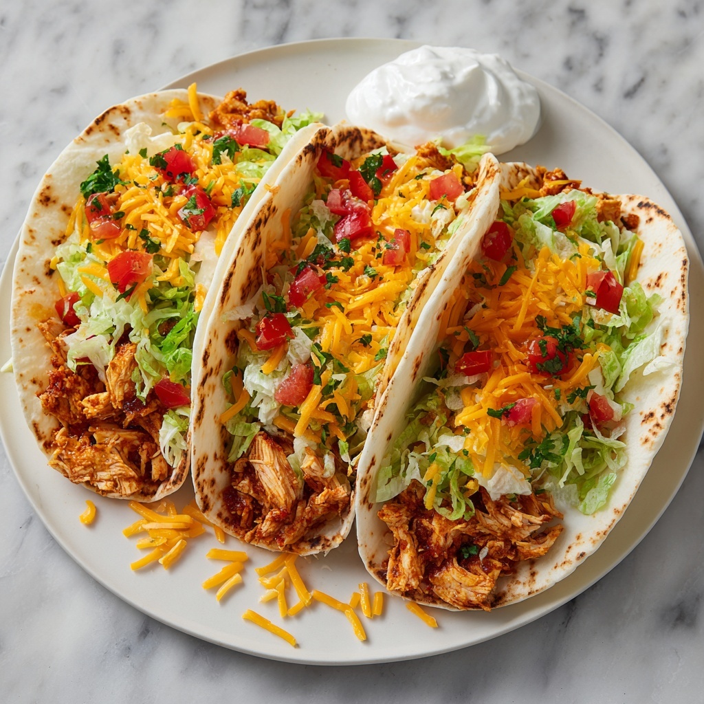 Skillet Chicken Tacos: 5 Flavors That Will Amaze You Recipe - Recipe Image