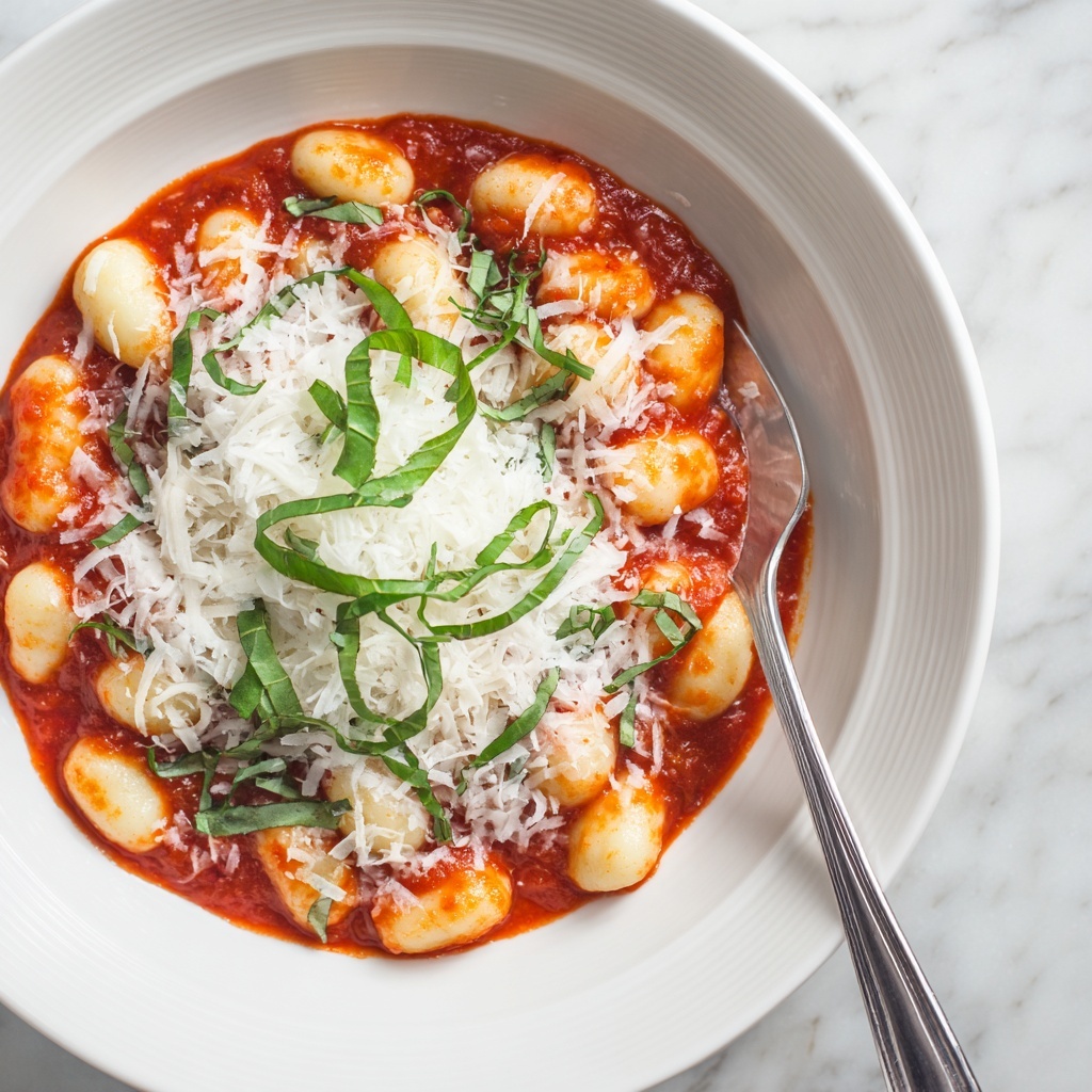 Creamy Tomato Basil Gnocchi Recipe - Recipe Image