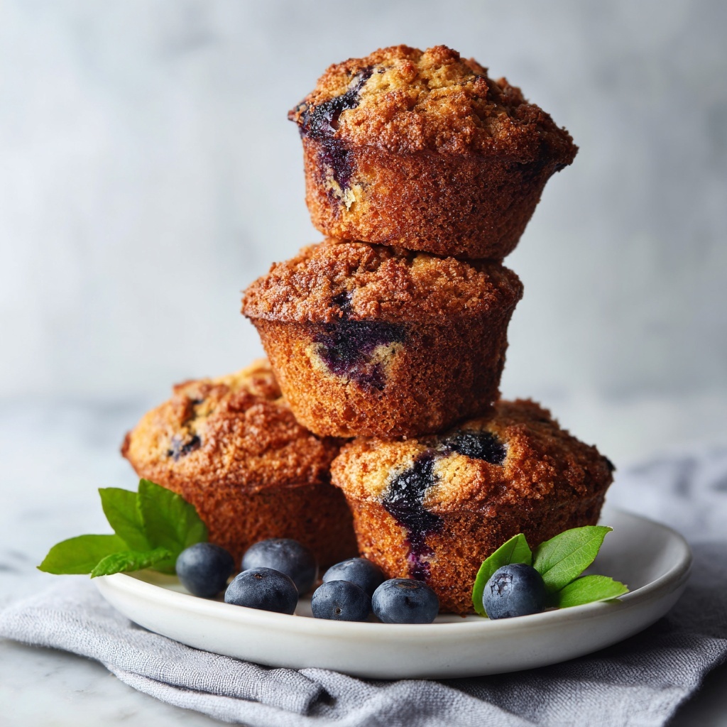 Blueberry Basil Breakfast Muffins That Wow Your Tastebuds Recipe - Recipe Image
