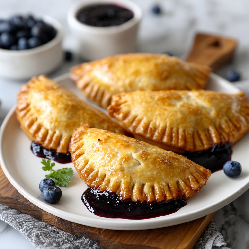 Air Fryer Blueberry Hand Pies Recipe - Recipe Image