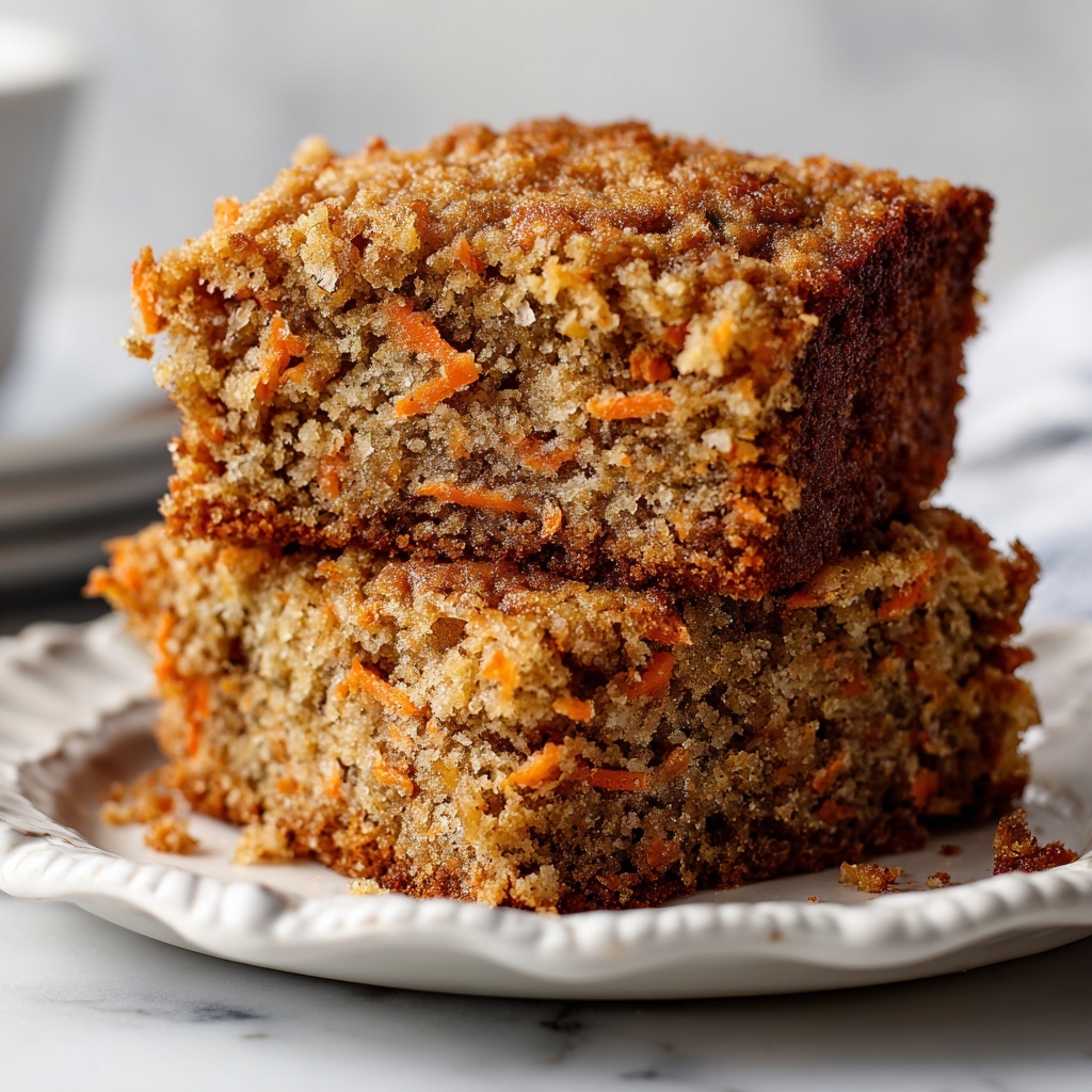 Easy Flourless Oatmeal Carrot Cake Recipe - Recipe Image