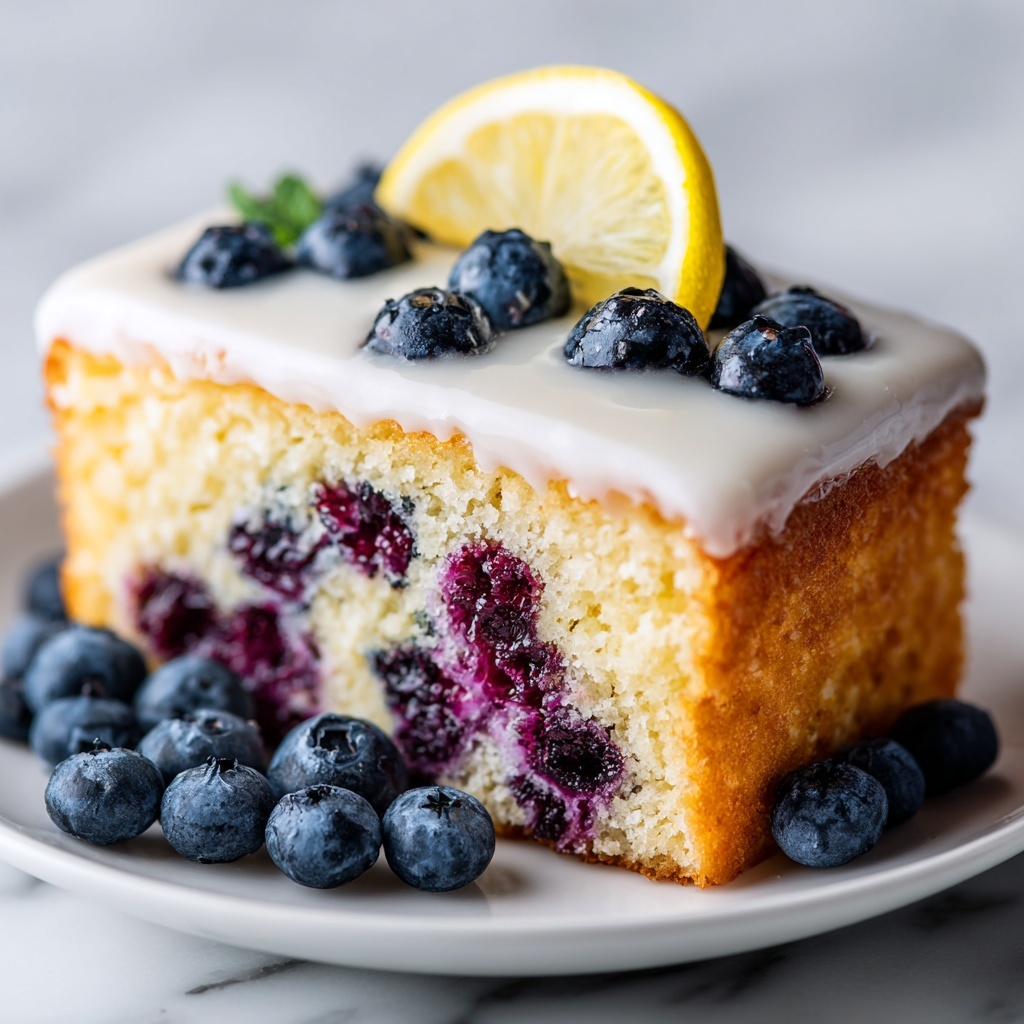 Lemon Blueberry Bread with Lemon Glaze Recipe - Recipe Image