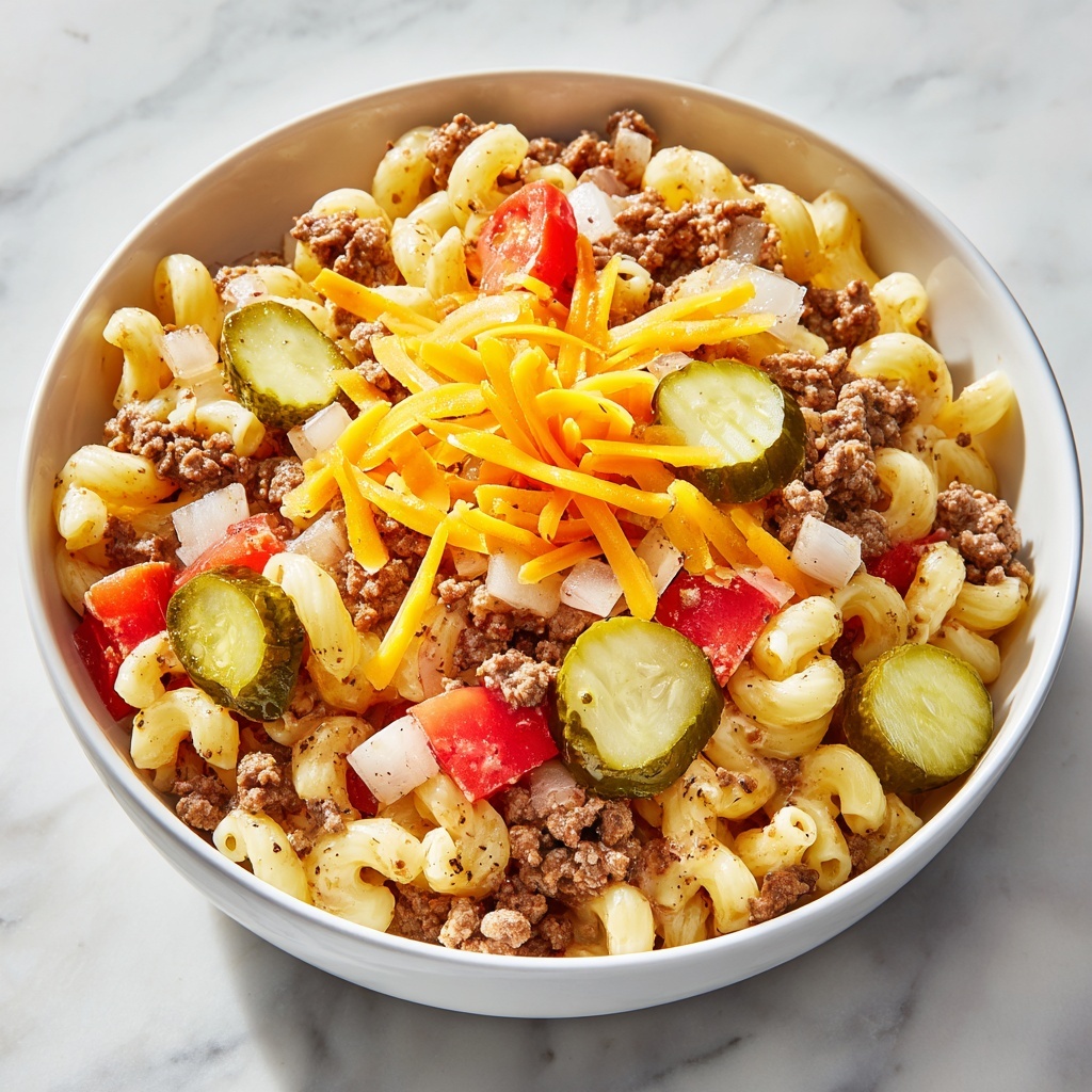 Big Mac Pasta Salad: 7 Flavorful Twists You'll Adore Recipe - Recipe Image
