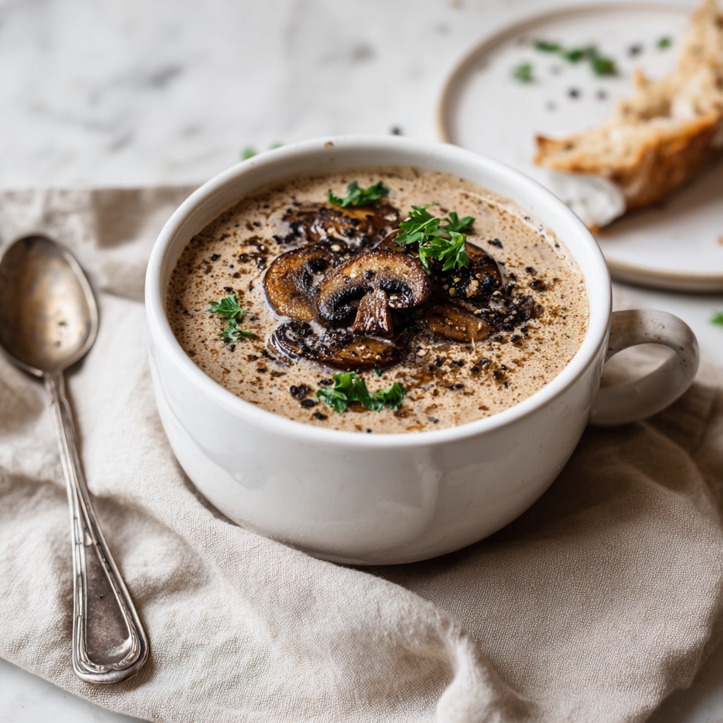 Cozy White Bean Mushroom Stew (Vegan) Recipe - Recipe Image