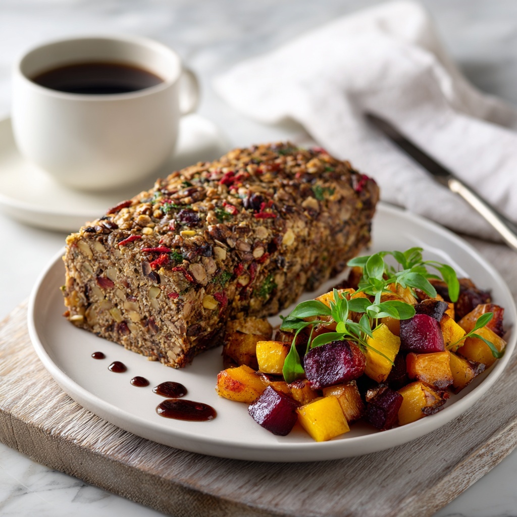 Vegan Nut Roast Recipe - Recipe Image