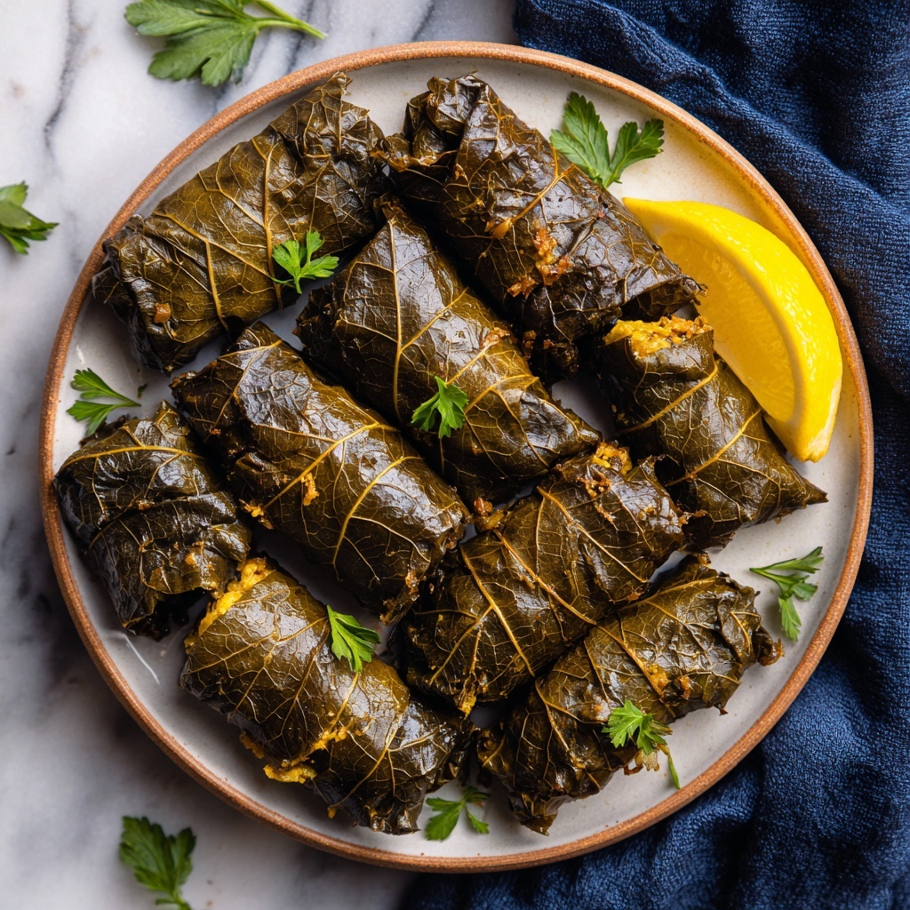 Delicious Lahana Sarma: Irresistible Vegetarian Cabbage Rolls Recipe - Recipe Image