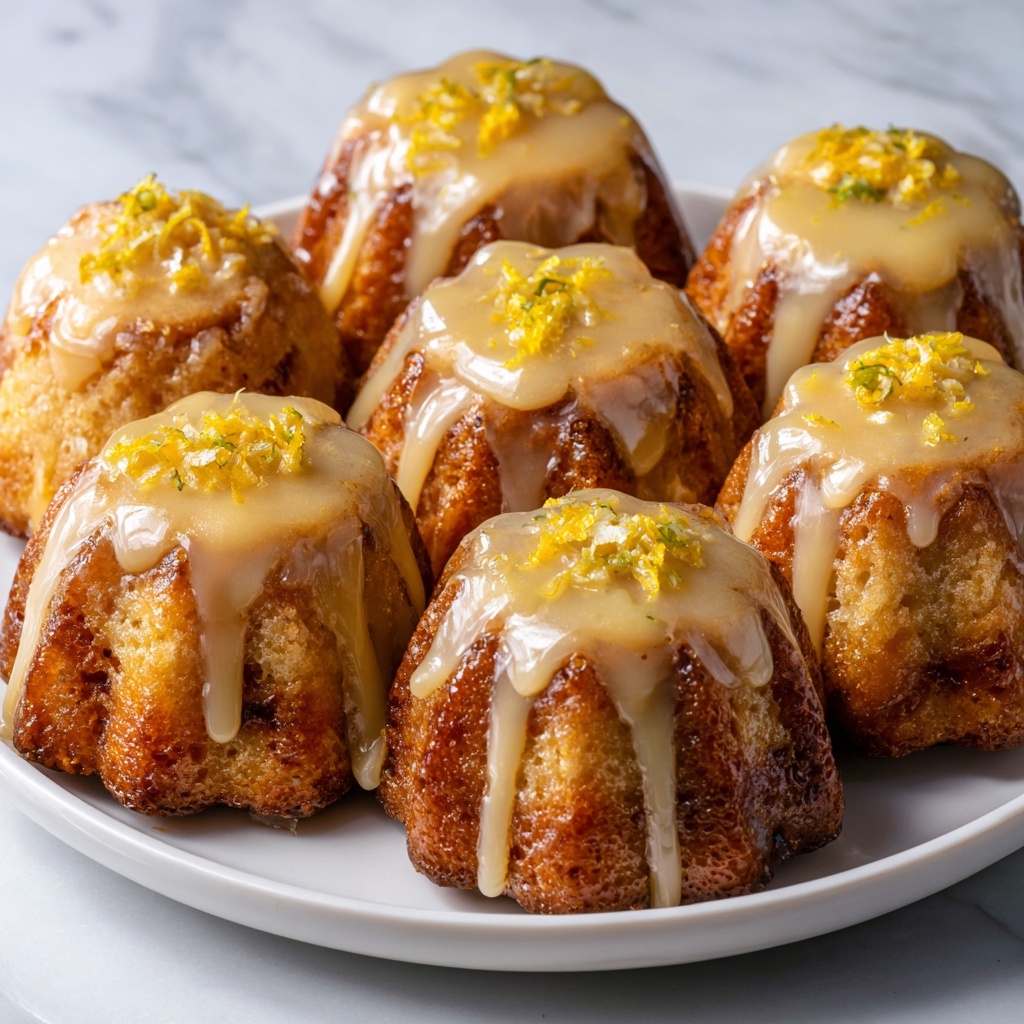 Mini Lemon Drop Cakes Recipe - Recipe Image