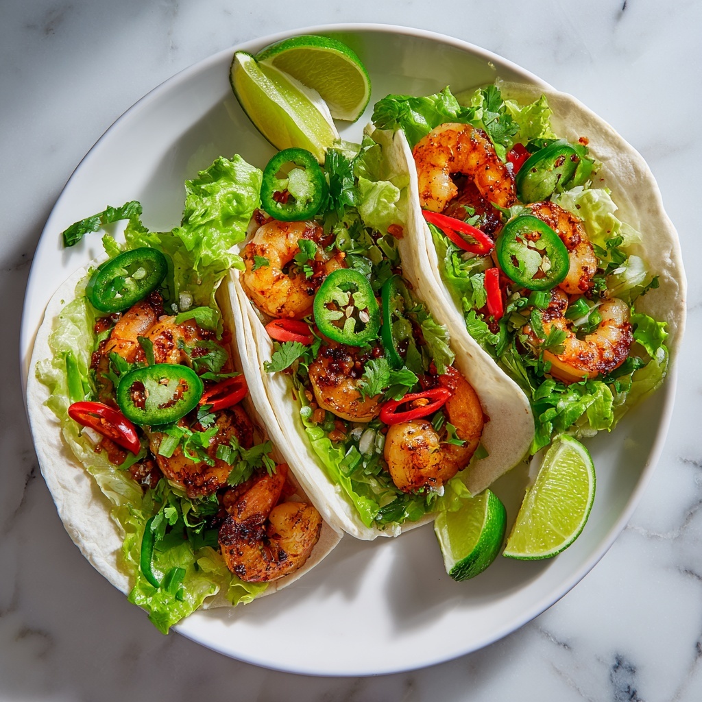 Chili Lime Shrimp Wraps Recipe - Recipe Image