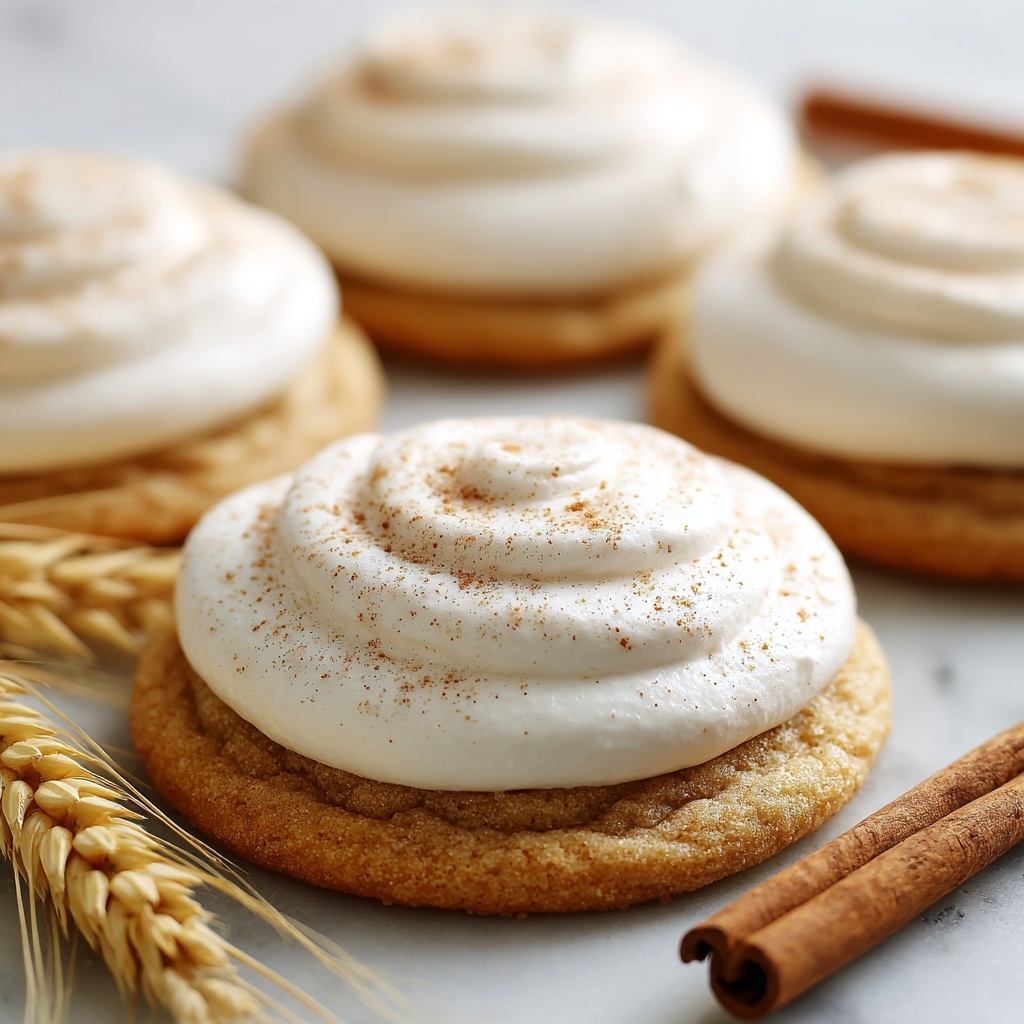 Pumpkin Cookies with Cream Cheese Frosting Recipe - Recipe Image