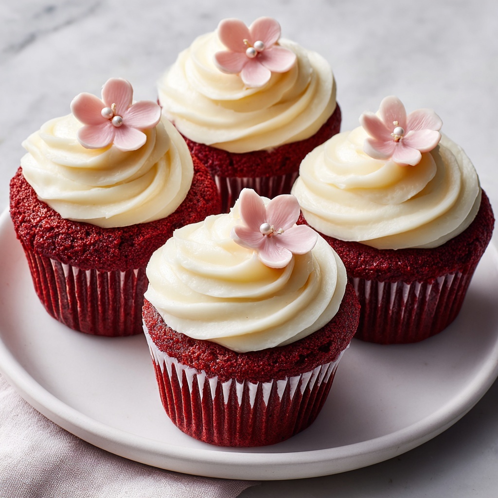 Red Velvet Cupcakes Recipe - Recipe Image