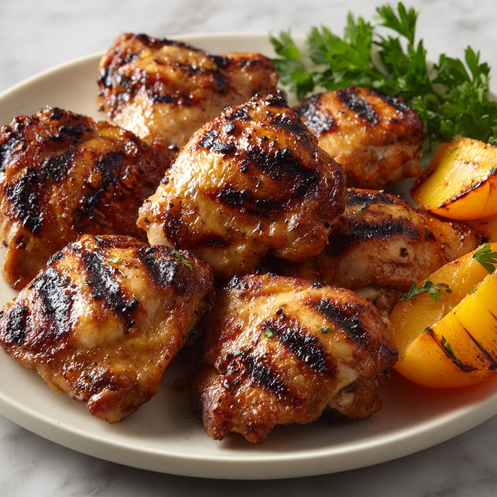 Grilled Apricot Chicken Recipe - Recipe Image
