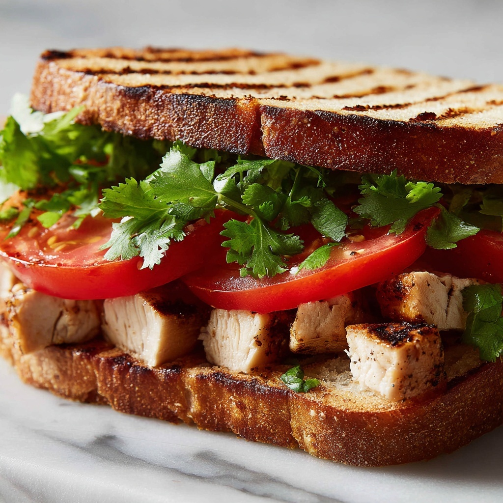 Chicken Torta Sandwich Recipe - Recipe Image