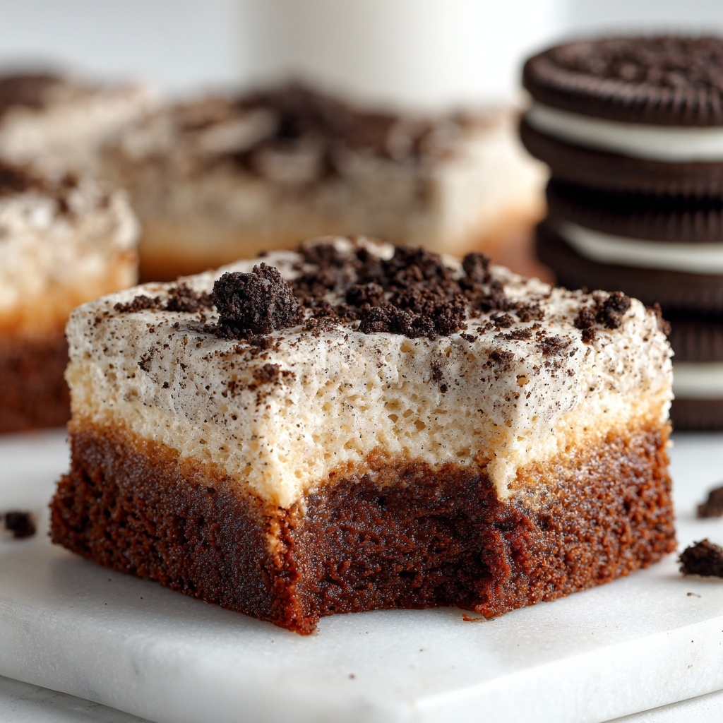 Cookies and Cream Brownies Recipe - Recipe Image