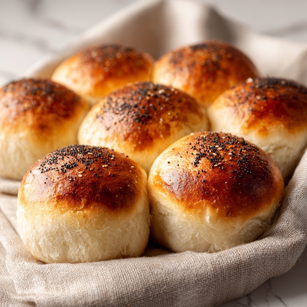 Poppy Seed Yeast Rolls: Fluffy and Delicious Recipe - Recipe Image