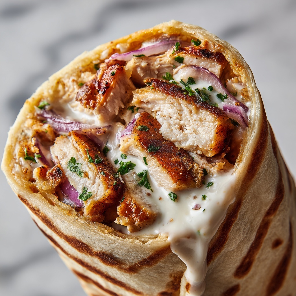 Homemade Chicken Shawarma Recipe - Recipe Image