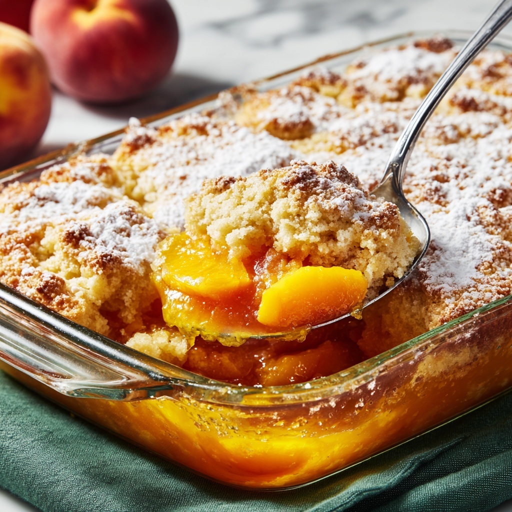 Fresh Peach Cobbler Recipe - Recipe Image