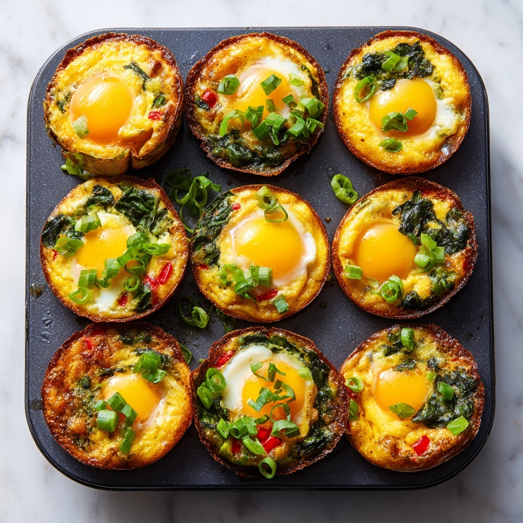 Make-Ahead Egg Muffins with Cheese, Veggies, and Protein Recipe - Recipe Image