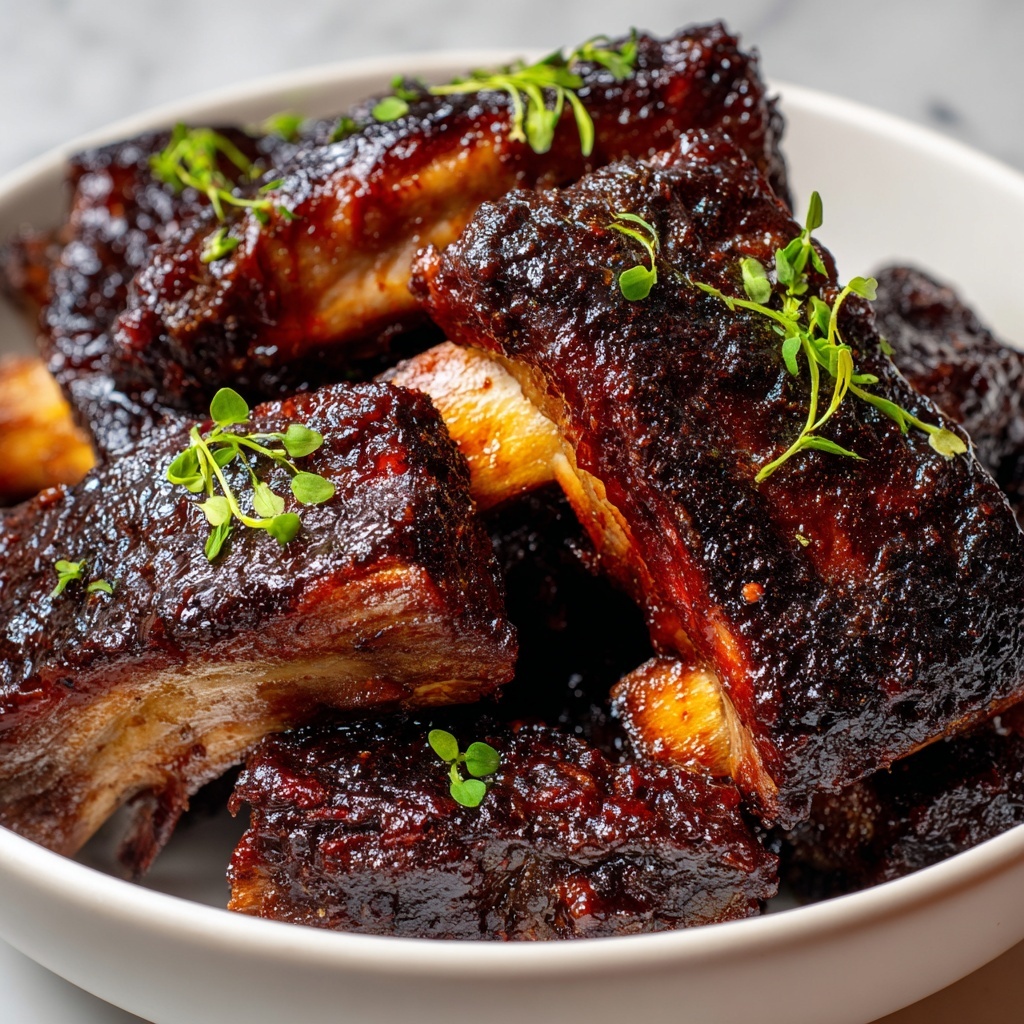 Mouthwatering Braised Short Ribs for Cozy Family Dinners Recipe - Recipe Image