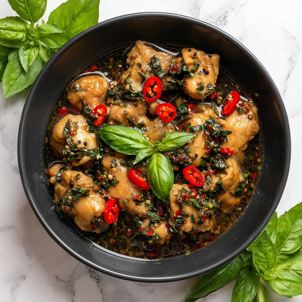 Authentic Thai Basil Chicken in 30 Minutes Recipe - Recipe Image