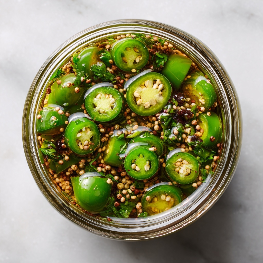 Smoked Pickled Jalapeños Recipe - Recipe Image