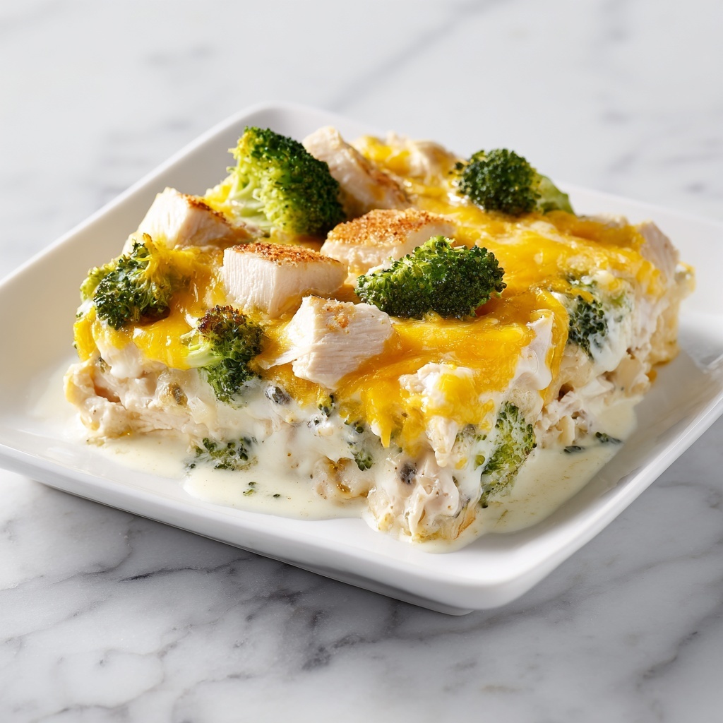 Keto Chicken Broccoli Casserole: A Delicious, Easy Bake Recipe - Recipe Image